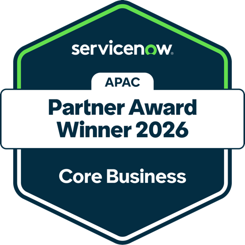 Core Business Partner Award (APJ, 2026) badge