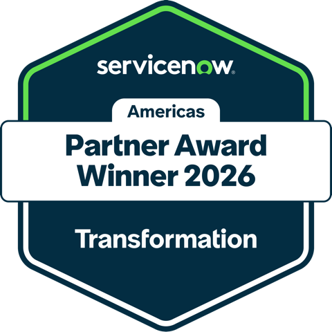 Transformation Partner Award (AMS, 2026) badge