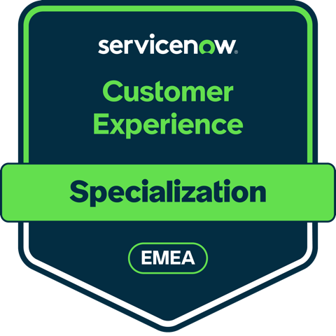 Customer Experience specialization (EMEA) badge
