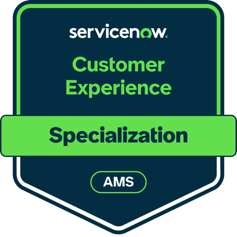 Customer Experience specialization (AMS) badge