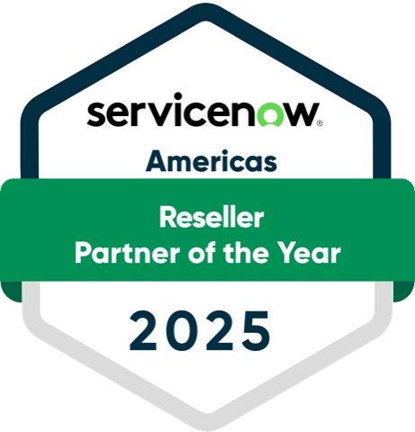 Reseller Partner of the Year (AMS, 2025) badge