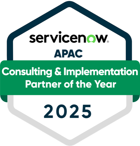 Consulting & Implementation Partner of the Year (APJ, 2025) badge