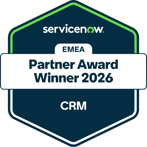 CRM Partner Award (EMEA, 2026) badge
