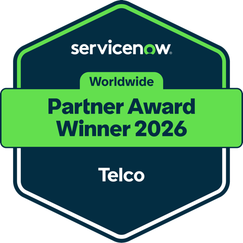 Telco Partner Award (Global, 2026) badge