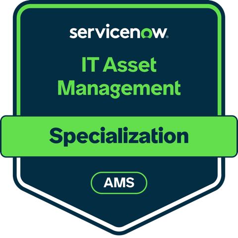 IT Asset Management specialization (AMS) badge