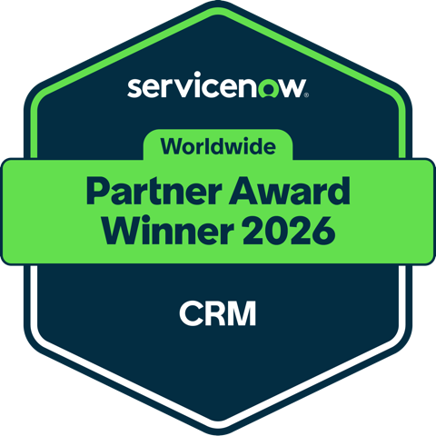 CRM Partner Award (Global, 2026) badge