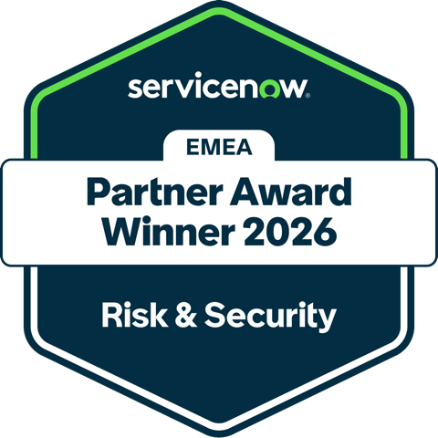 Risk & Security Partner Award (EMEA, 2026) badge