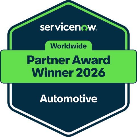 Automotive Partner Award (Global, 2026) badge