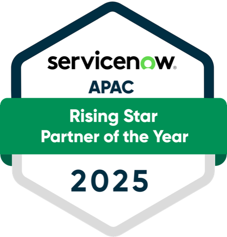 Rising Star Partner of the Year (APJ, 2025) badge