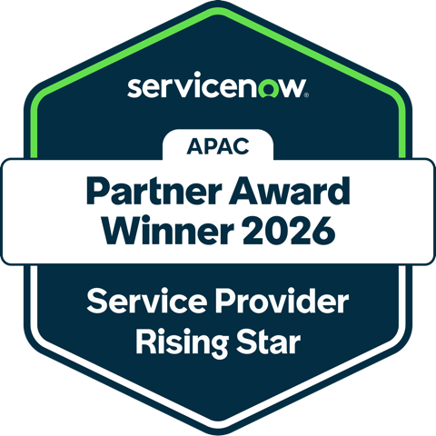 Service Provider Rising Star (APJ, 2026) badge