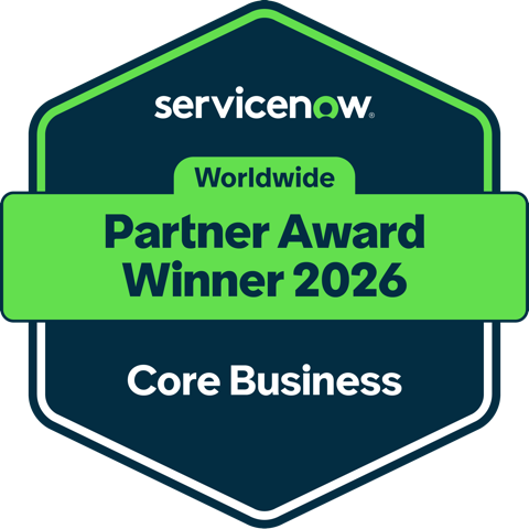 Core Business Partner Award (Global, 2026) badge